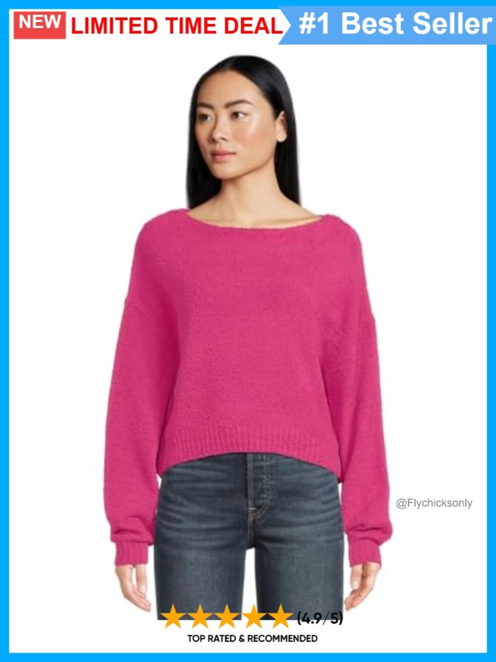 UGG Novalie Slouchy Boat Neck Pullover Sweater